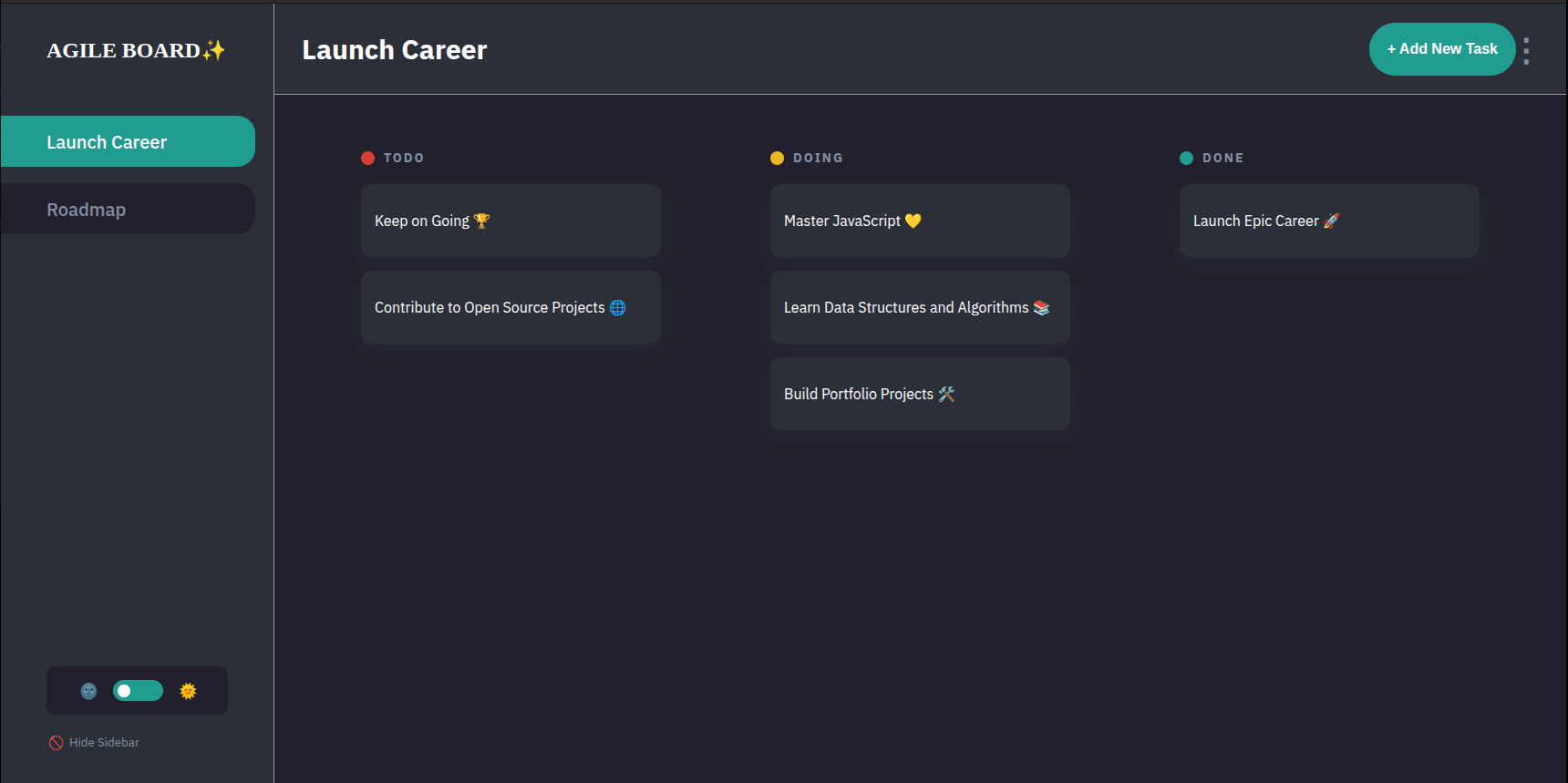 To Do Application Preview